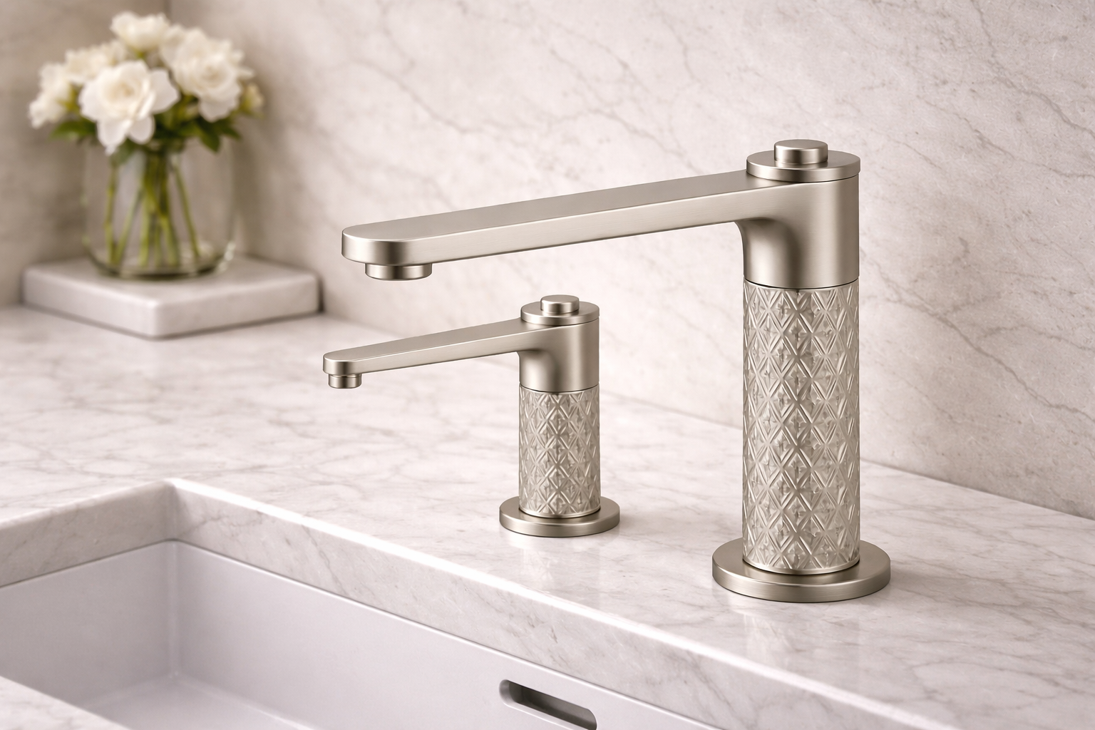 Touchless flush system installed in a commercial restroom stall